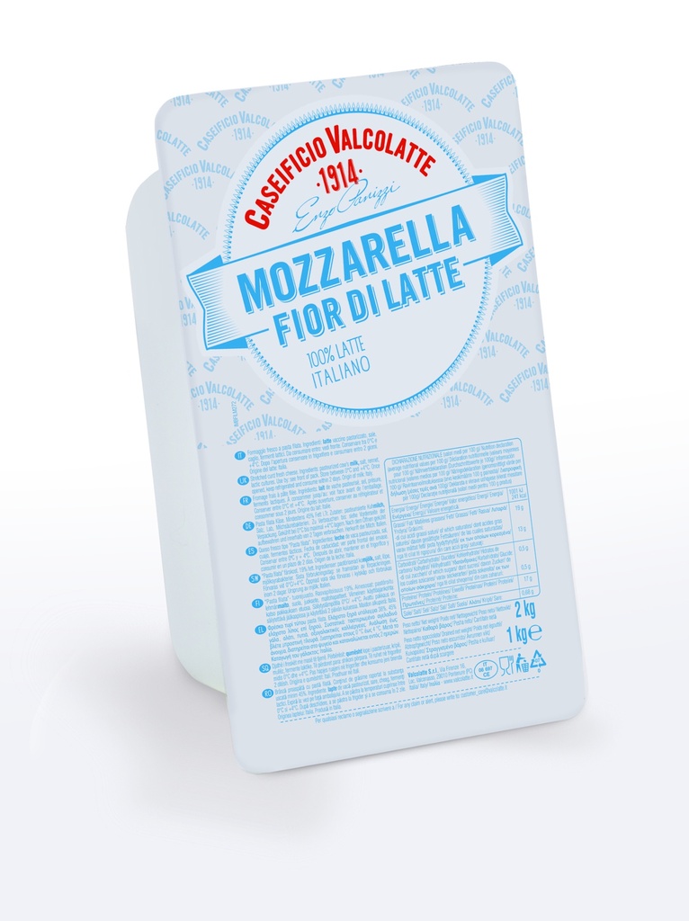 Mozzarella bqt de 8x125g VALCOLATTE