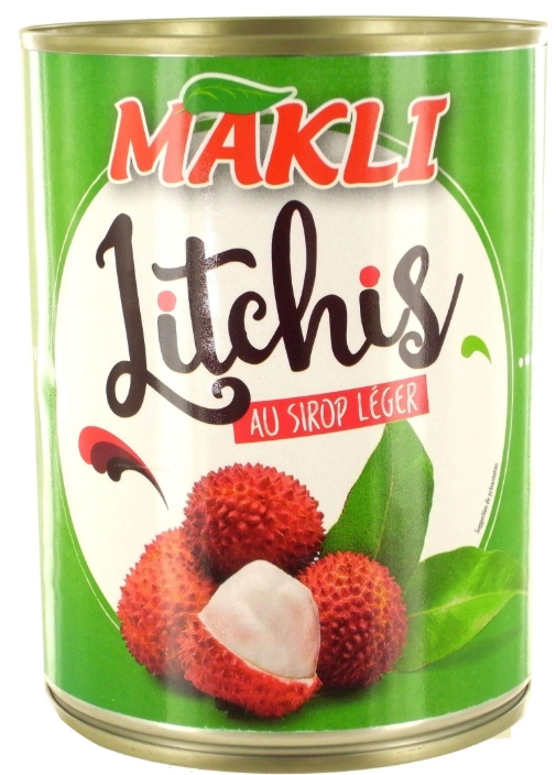 Litchis au sirop bte 580mL MAKLI