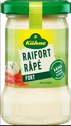 Raifort rape bcl 140g KUHNE