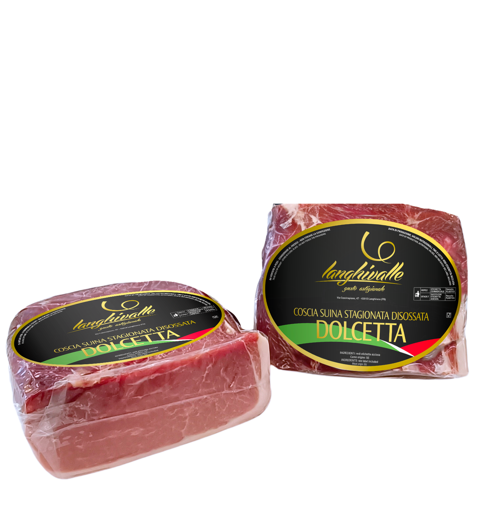 Jambon cru 1/2 Mattonella s/couenne env 2,5Kg DOLCEVALLE
