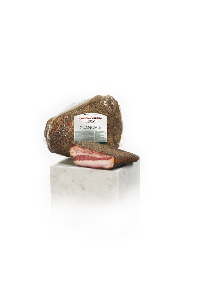 Lard Guanciale env 700g NEGRINI