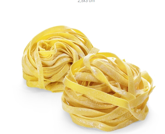 Fettuce aux oeufs 8mm extra frais crt 2Kg SARANDREA