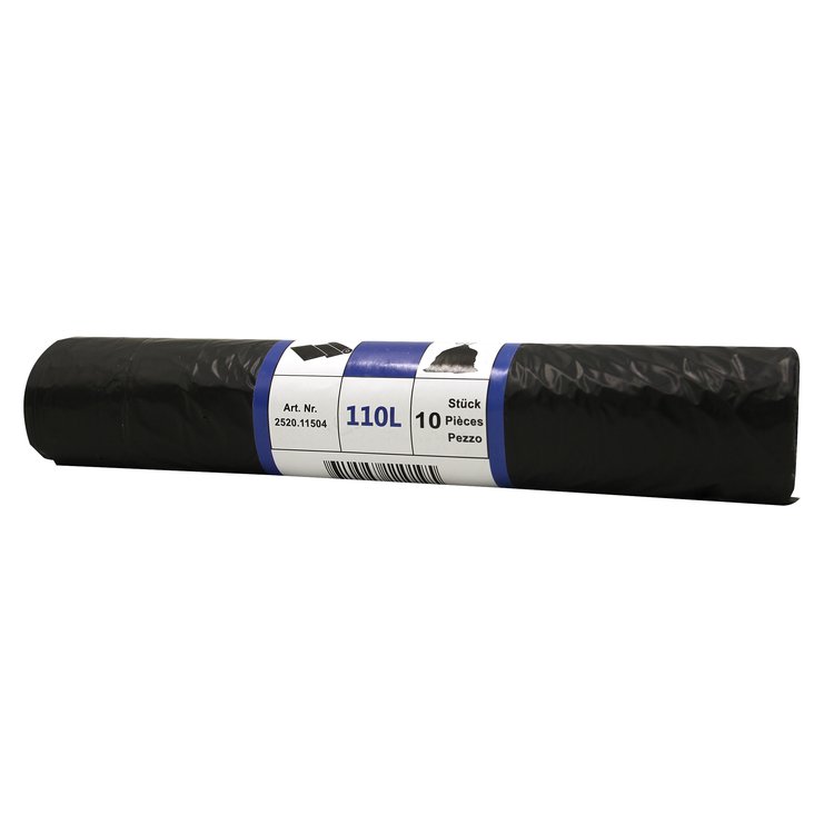Sacs poubelles noirs 110L rlx 10sacs VENARDO