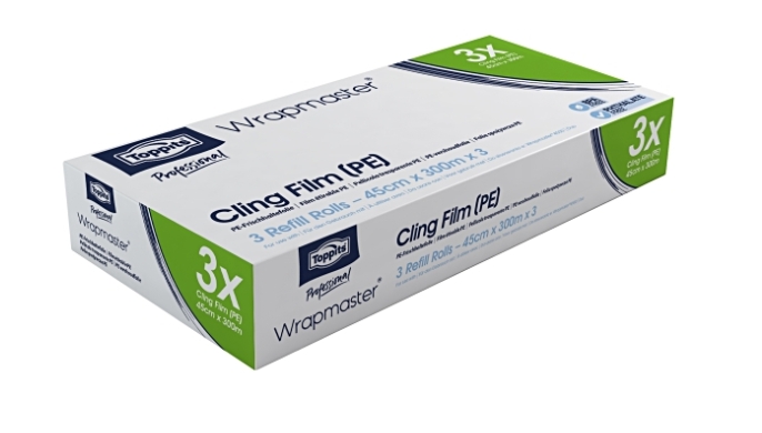 Film alimentaire 45cmx300m 8my rlx x3 WRAPMASTER