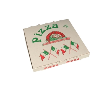 Cartons a pizza 33x33x4cm pqt 100pce