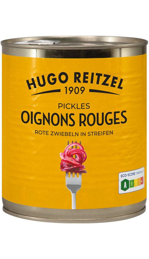 Oignons rouges lamelles bte 800g 4/4 HUGO REITZEL
