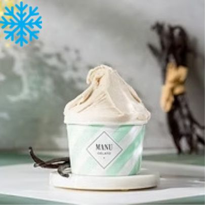 Glace vanille bac 2,5L MANU GELATO