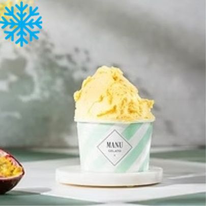 Sorbet passion bac 2,5L MANU GELATO