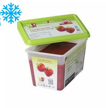 Puree de fraises Mara des bois bac 1Kg CAPFRUIT