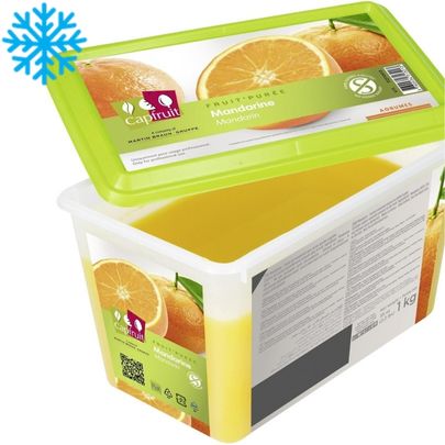 Puree de mandarines bac 1Kg CAPFRUIT