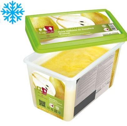 Puree de poires William bac 1Kg CAPFRUIT