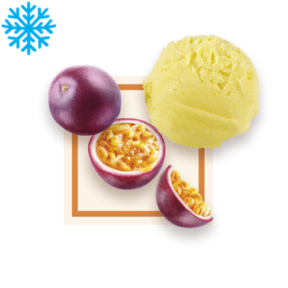 Sorbet passion bac 2,5L GLACE DES ALPES