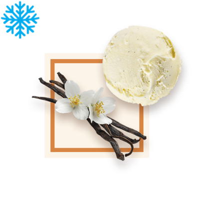 Glace vanille bac 2,5L GLACE DES ALPES