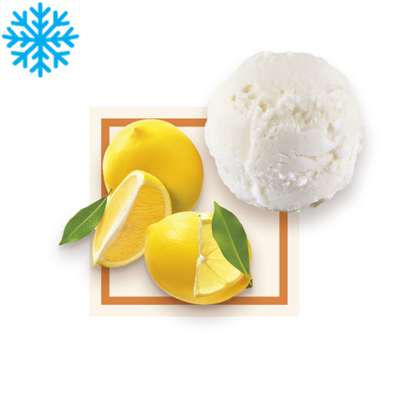 Sorbet citron de Sicile bac 2,5L GLACE DES ALPES