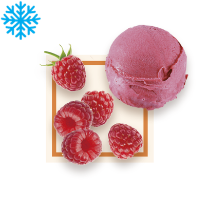 Sorbet framboise bac 2,5L GLACE DES ALPES