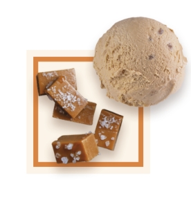 Glace caramel d'Isigny AOP bac 2,5L GLACE DES ALPES