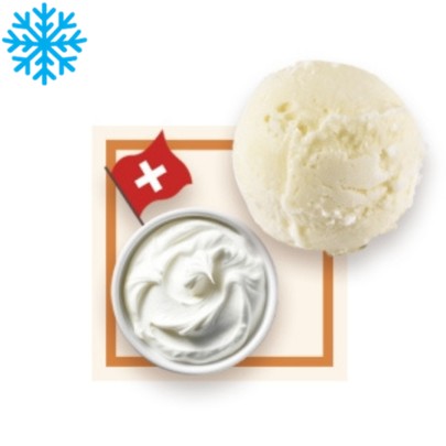 Glace artisanale double creme de Gruyere bac 2,5L