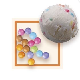 Glace artisanale Bimbo Smarties bac 2,5L