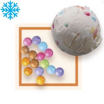 Glace artisanale Bimbo Smarties bac 2,5L
