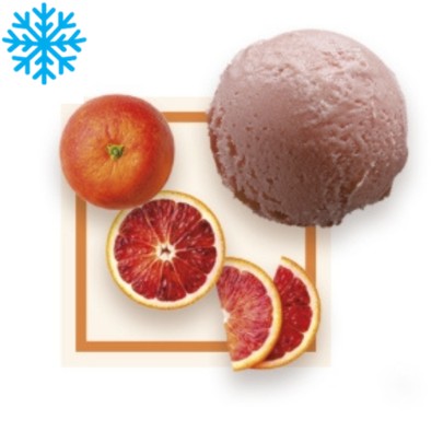 Sorbet orange sanguine bac 2,5L GLACE DES ALPES