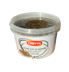 Poivre vert en saumure bte 800g 4/4 DUCROS