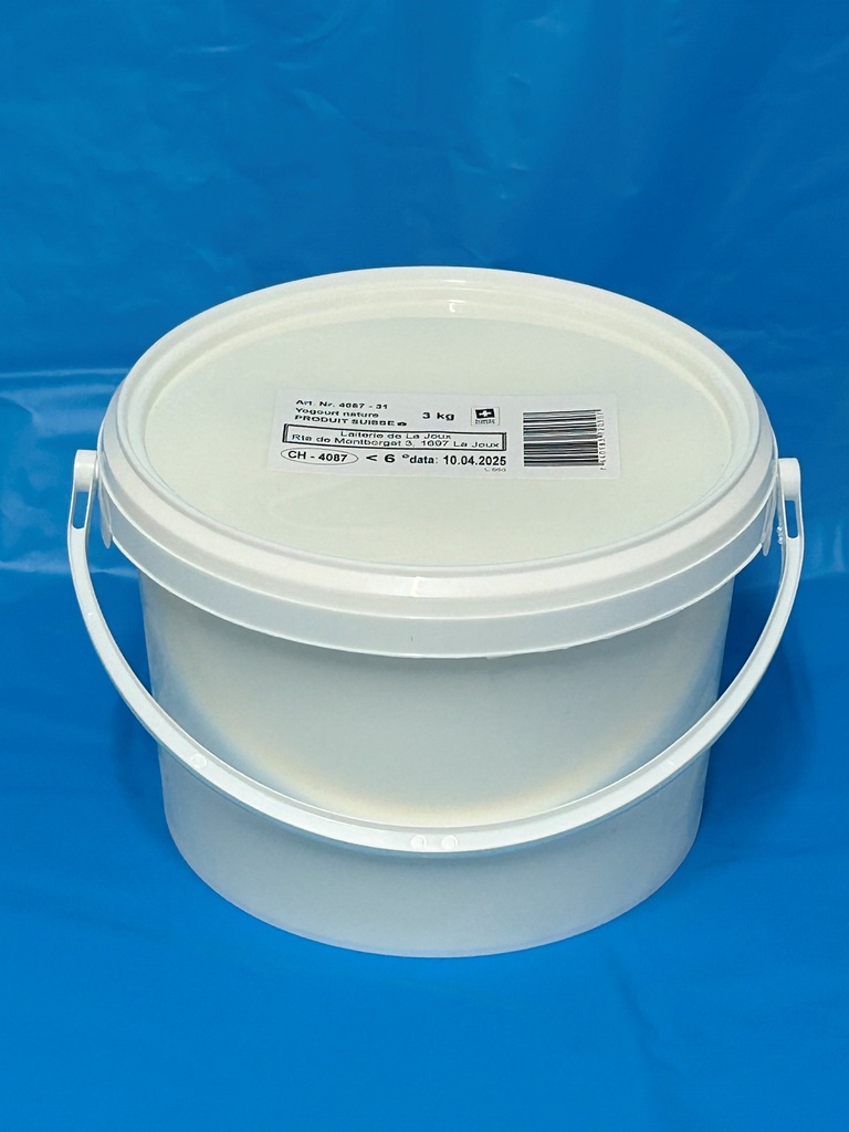 Yogourt nature bid 3Kg ERIC ECOFFEY