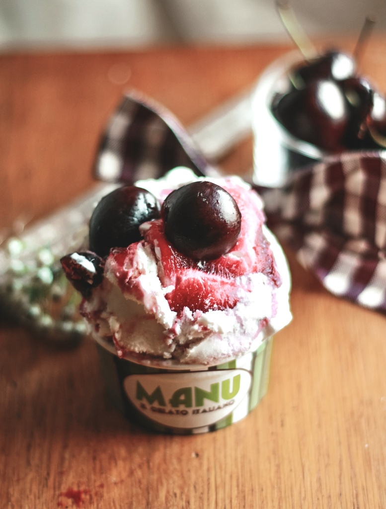 Glace amarena bac 2,5L MANU GELATO