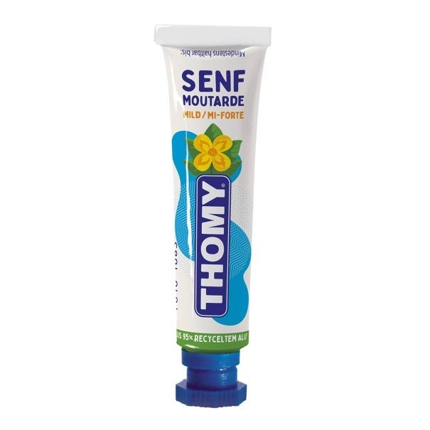 Moutarde mi-forte tbe 12g x60 THOMY