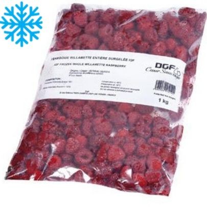 Framboises Williamette sac 1Kg x5 DGF