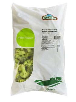 Brocolis rosettes IQF sac 2,5Kg x2 GREENS