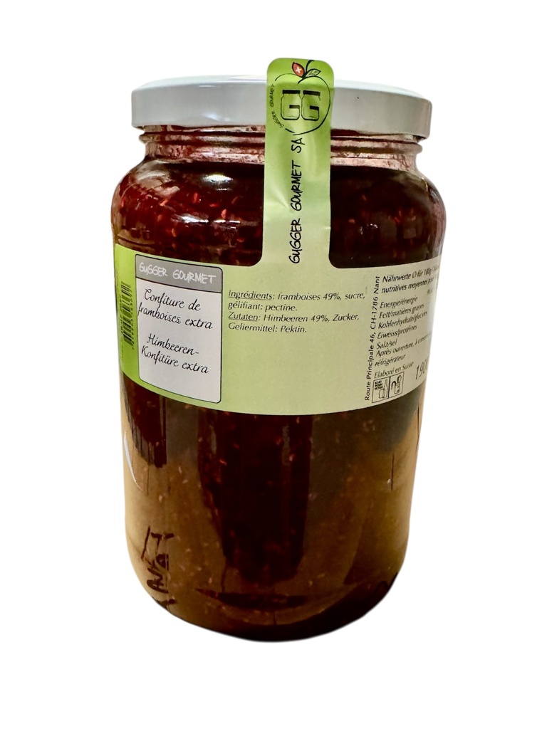 Confiture de framboises bcl 1,9Kg GUGGER GOURMET
