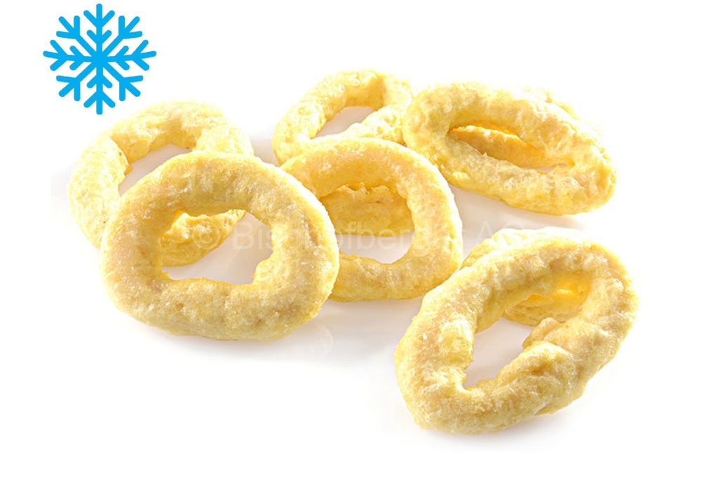 Anneaux de calamars a la romaine IQF sac 1Kg SILVERSTAR