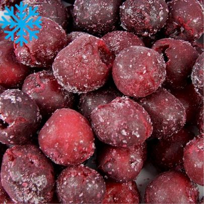 Cerises noires denoyautees sac 1Kg x5 