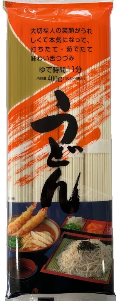 Nouilles de ble Udon pqt 400g 