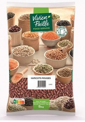 Haricots rouges sac 5Kg VIVIEN PAILLE