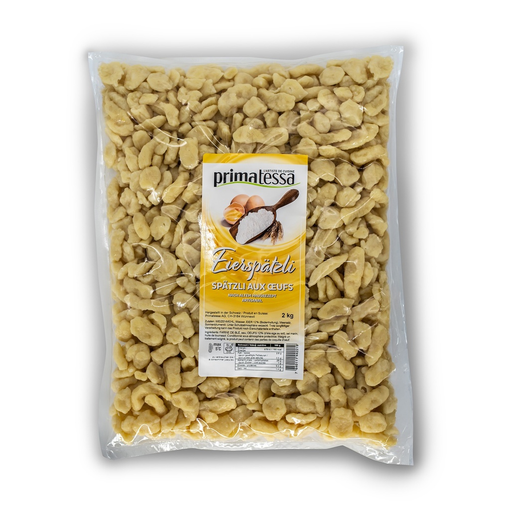 Spaetzli aux oeufs sac 2Kg PRIMATESSA