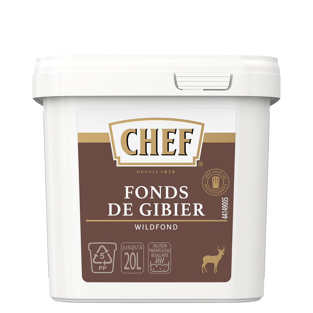 Fonds de gibier bte 500g CHEF