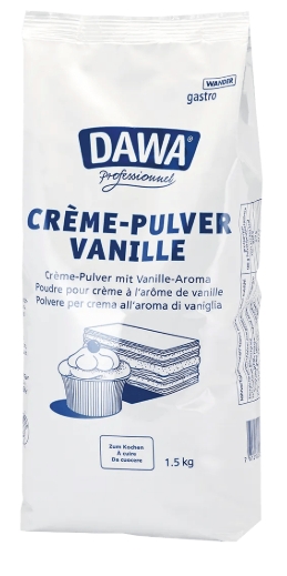 Poudre creme vanille sac 1,5Kg DAWA