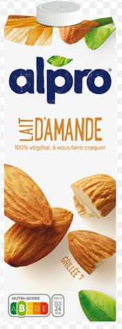 Boisson vegetale aux amandes grillees brq 1L ALPRO 