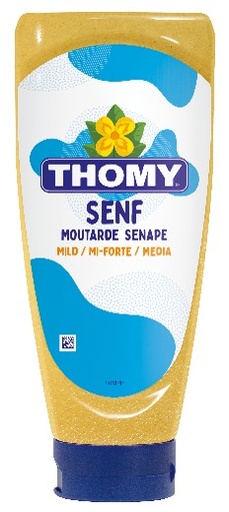 [31232] Moutarde mi forte sqz 600mL THOMY