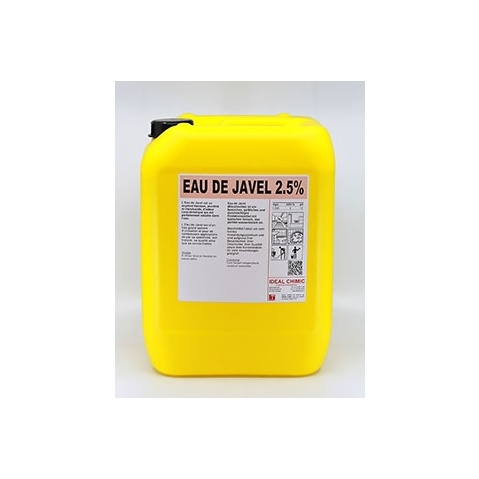 [20011] Eau de Javel 2,5% bid 10L IDEAL CHIMIC