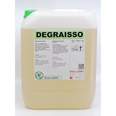 [20013] Degraissant cuisine Degraisso ECO bid 5L IDEAL CHIMIC