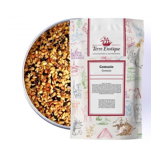 [30165] Melange japonais Gomasio sac 500g TERRE EXOTIQUE