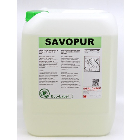 [20016] SAVOPUR savon mains ECO bid 5L IDEAL CHIMIC