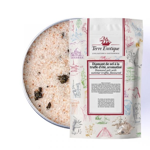 [30216] Diamant de sel a la truffe d'ete sac 500g TERRE EXOTIQUE 