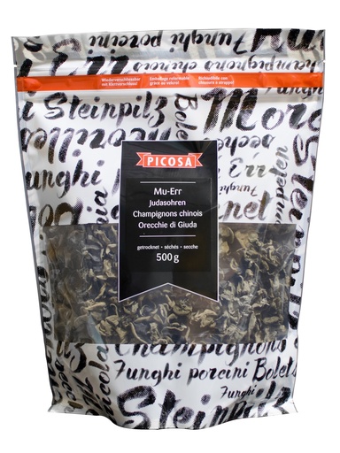 [30090] Oreilles de Judas / Champignons chinois seches sac 500g PICOSA
