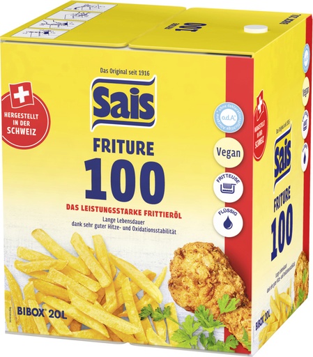 [30097] Huile de friture 100 bib 20L SAIS