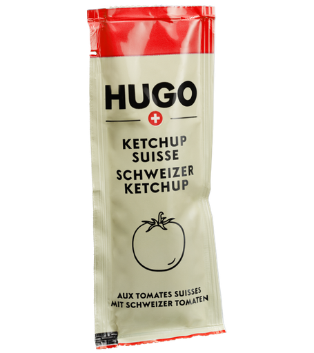 [30020] Ketchup suisse sac 20g x100 HUGO