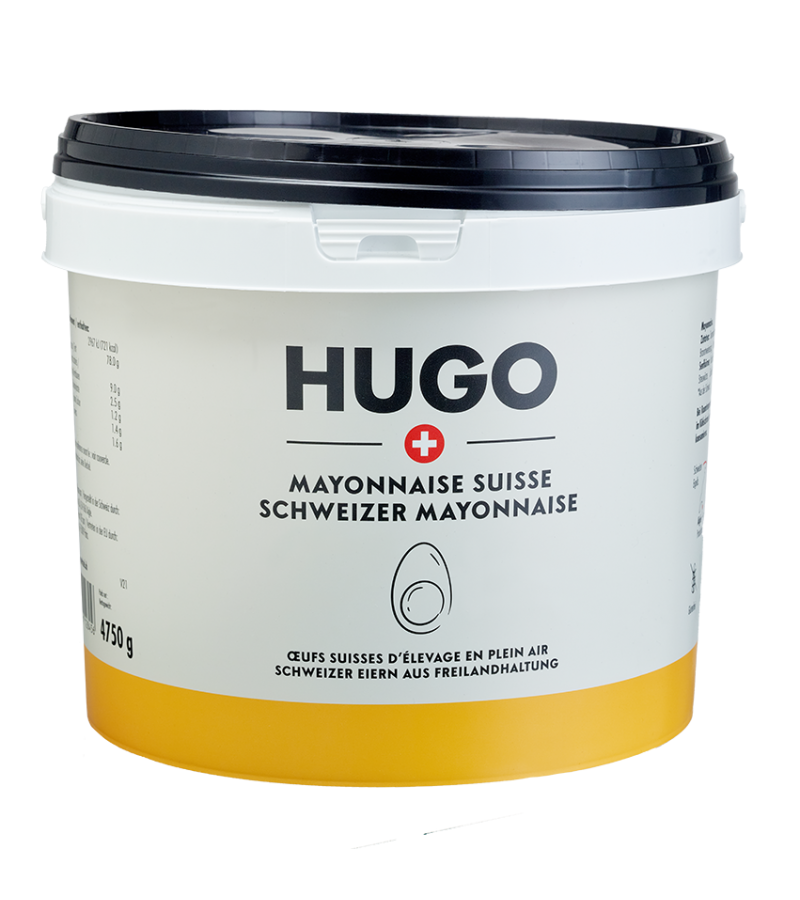 Mayonnaise suisse sea 4,75Kg 5/1 HUGO