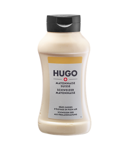[30023] Mayonnaise suisse sqz btl 450g HUGO